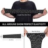 Black Leopard Cheetah Gardening Arm Sleeves for Women Men –