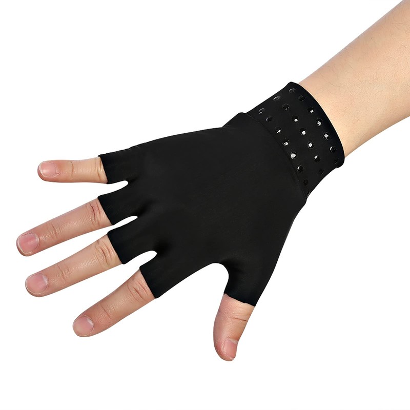 Anti-Arthritis Gloves with Magnets, Arthritis Gloves, Fingerless Compression Gloves, Hematoid