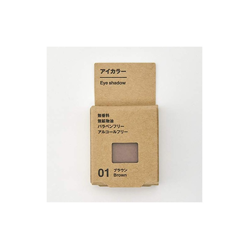 MUJI Eye Color Brown 2.3g 82926460 Eye Shadow Glam (x1)