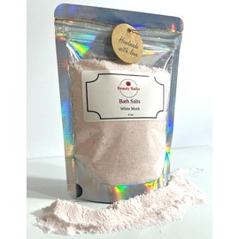 Beauty Baths White Musk Bath Salts Epsom Salt bath soak gift for her therapeutic body soak