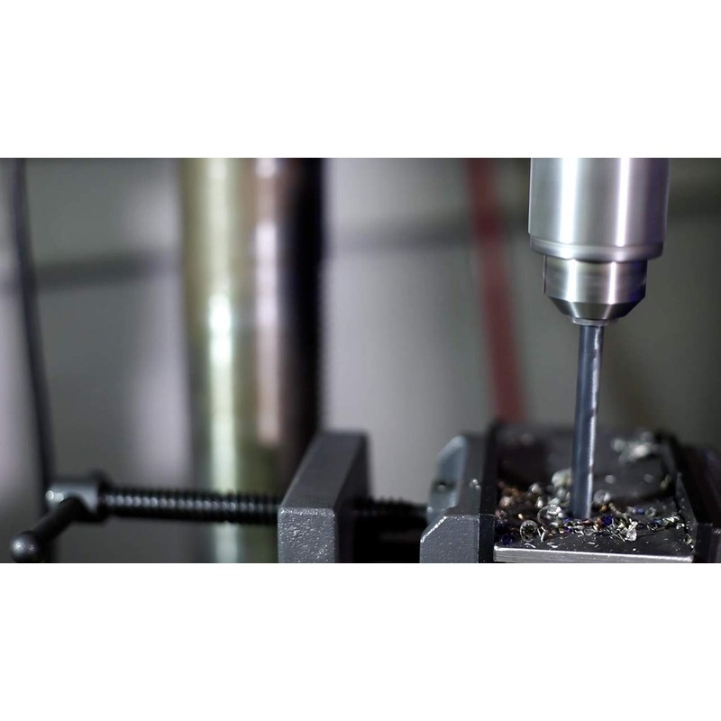 25/64 HSS Left Hand Split Point Stub Drill Bit