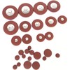 Andoer Saxophone Sax Leather Pads Replacement (for Alto Saxophone)
