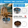 Anipaw Dog Slow Feeder Bowls Silicone Spiral Pet Food Feeder