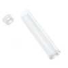 Sova 3" Clear Round Tubes and caps 9/16" (50)