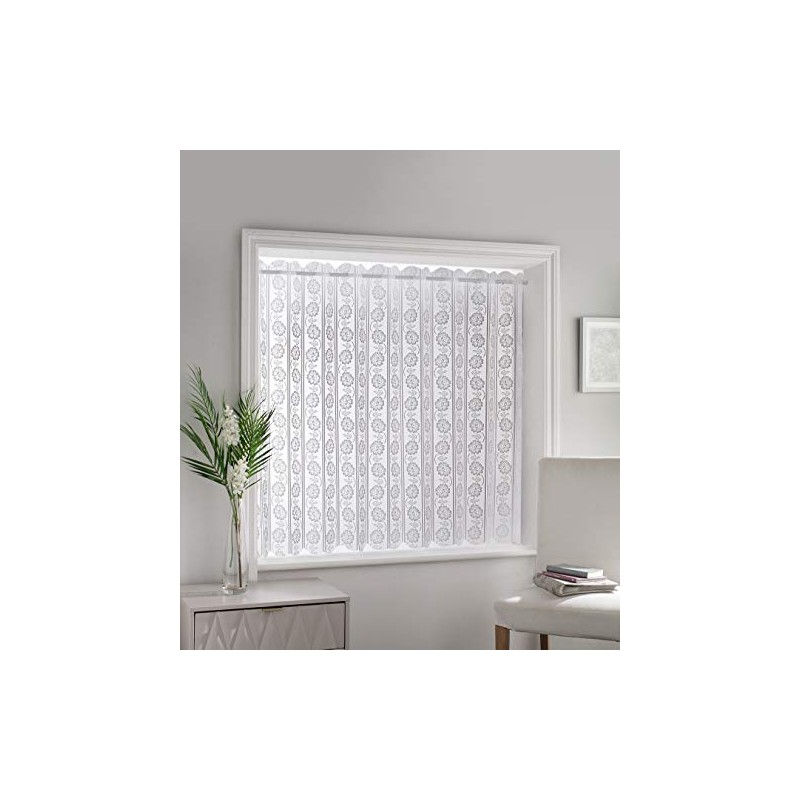 Milan - Floral Patterned, Vertical Louvre Style Window Blind, Pleated