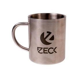 Zeck Stainless Steel Cup 400 ml – Drinking Cup for Catfish Fishermen & Predator Fishers, Coffee Cup for Anglers, Coffee Cup