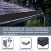 Flamorrow 6 Pack Aluminum Gutter Valley Splash Guards, Rainwater Roofing