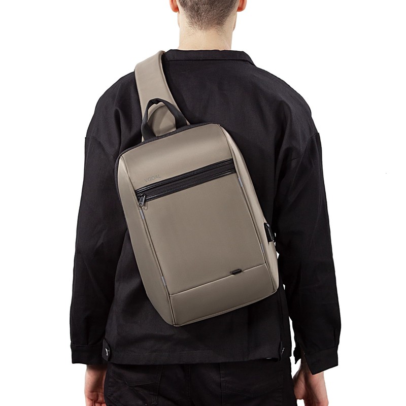 VGOAL Sling Backpack Men'S Chest Bag Shoulder Crossbody Sling Backpack