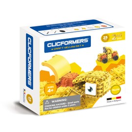 Clicformers 807002 Craft Set, Yellow