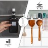 Iwamatu Shampoo Holder, Bath Storage Hanging, Hook Holder for Dispenser