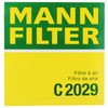 Mann Air Filter Part Number: C2029