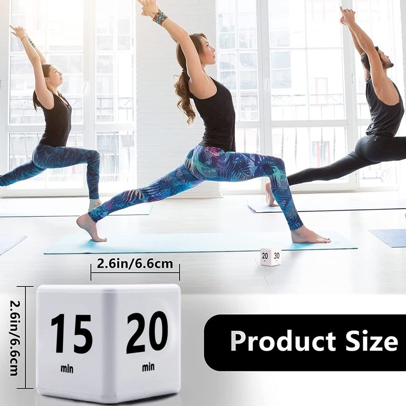 Cube Timer, Time Management and Countdown Settings with Gravity Sensor