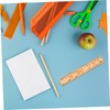 Operitacx Students and Adults 20pcs Straight Measuring Rulers Wooden Engineering