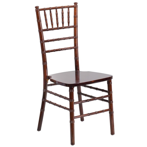 Flash Furniture HERCULES Series Fruitwood Chiavari Chair, 18"D x 15.75"W