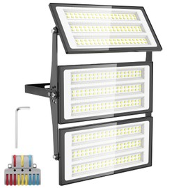 wowspeed 300W LED Flood Light Outdoor, 5700K 30000LM Spot Lights Outdoor, IP66 Waterproof Led Security Light Fixture, Outside Lighting for Yard, Garage, Patio