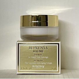 Sisley 2 x Sisley Supremya Baume La Nuit The Supreme Anti-Aging Cream 0.16oz / 5ml Each