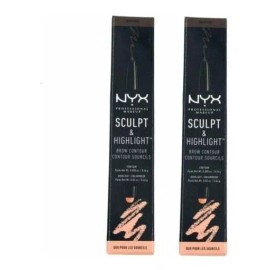 Nyx Sculpt & Highlight Brow Contour Lápiz Para Cejas