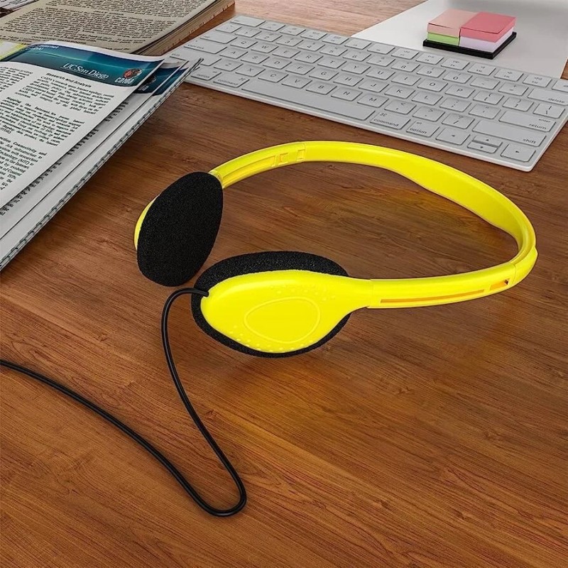 Bulk Headphones Headphones 10 Pack Bulk Multi Color for School