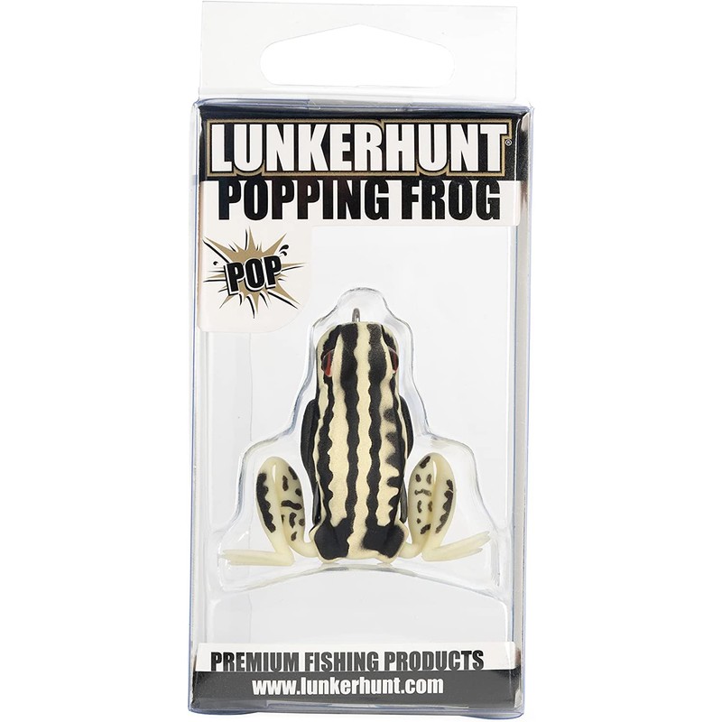Lunkerhunt Frog Fishing Lure for Bass Fishing | Popping Frog