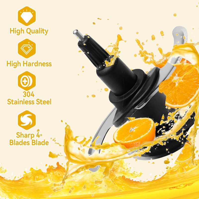 SYWAN Blender 4 Blade Replacement for Ninja 64oz 72oz Food