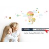 Little Deco DL871-8 Wall Sticker Bear in Plane for Children's