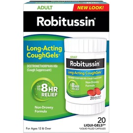 ROBITUSSIN Long-Acting COUGH GEL 20ct