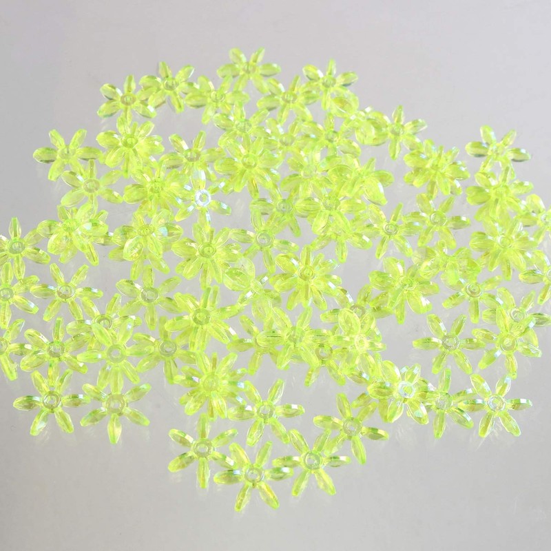 Shimamura ASH-FL7-6 Flower Beads, 200 Pieces Deluxe DX 0.3 inch