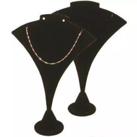 FindingKing 2 8" Velvet Pendant Earring Display Bust FindingKing