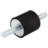 Stud Mount(M/M) 15x10mm M4x10 60 ShA, Pack of 8, MFR: 1263941