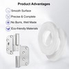 Pack of 60 Fitschenringe Room Doors, 15 mm x 10.2