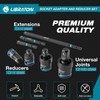 LIBRATON 20PCS Socket Adapter and Reducer Set, Impact Socket Adapters,