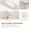 Ailuteie Pat. Pend. Long Bolster Pillow for Bed, 39 Inch,
