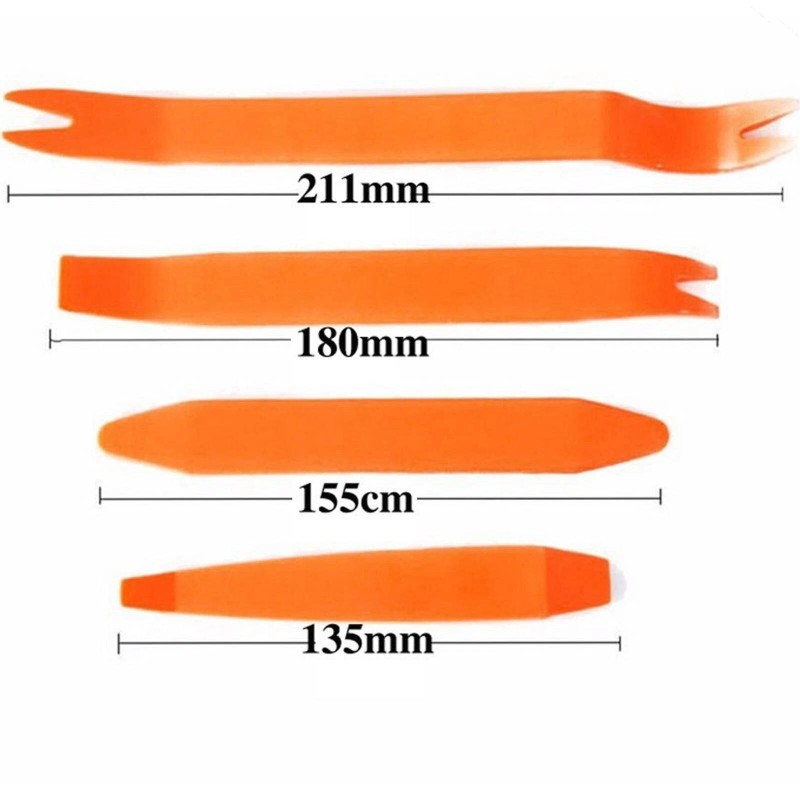 SHENKENUO 4 Pcs Car Trim Removal Tool Kit Panel Door