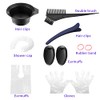 Hair Highlighting Kit Disposable Highlight Cap Coloring Dye Tool Set