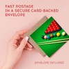 1 x Greeting Card Snooker Game Balls Pool Billiards -