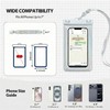 Foweroty IP68 Waterproof Phone Pouch for iPhone17 Pro Max/16/15/14 &
