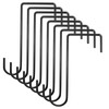 Uenhoy 8 Pack Vinyl Fence Hooks 3 x 8 Inches,