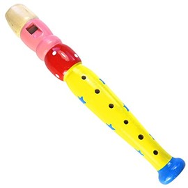 Keepdrum KFL2YW Flute Musical Instrument for Children Yellow