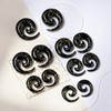 Longbeauty 12 x Acrylic Tapers Expander Spiral Stretcher Piercing Ear