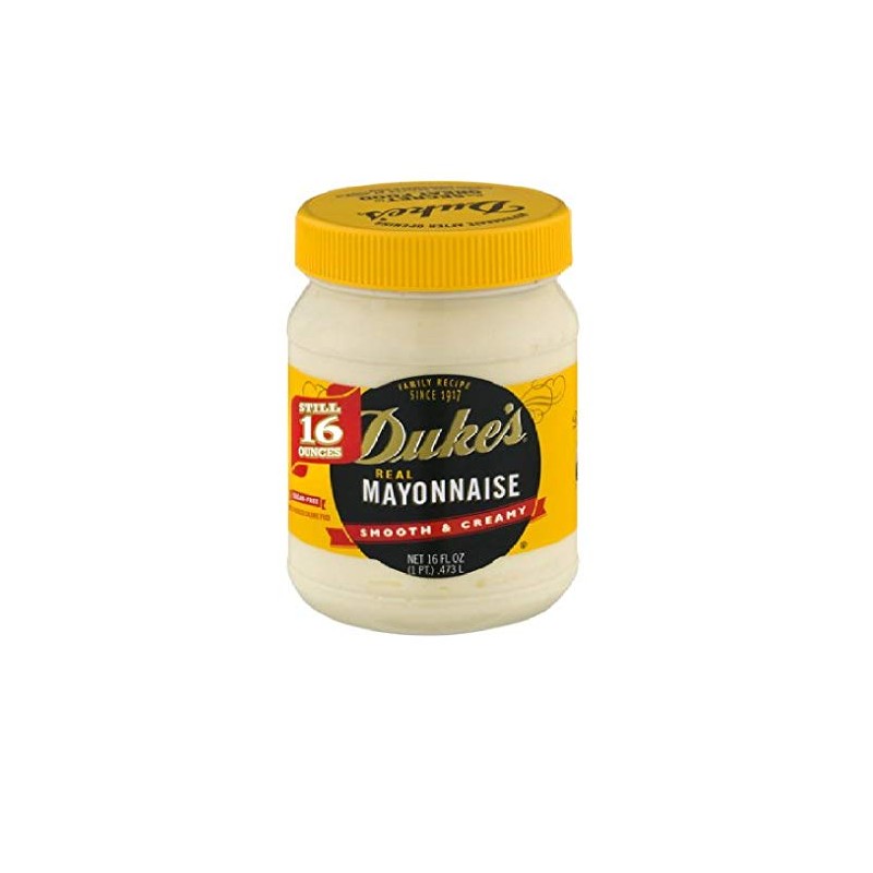 Duke's Real Mayonnaise Smooth & Creamy 2-16 fl oz Jars