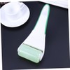DECHOUS Handheld Aging Facial Massager Green Roller for Puffiness Relief