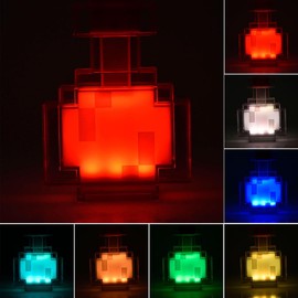 Pixel LED Night Light Color Changing Bottle Night Light Ambient Lamps