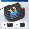 RVBOATPAT Remote Battery Disconnect Switch 12V 240A Kill Switch Automatic