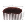KESYOO Plush Hair Cushion, Bulk Hair Comb, Plastic Parts, Teeth