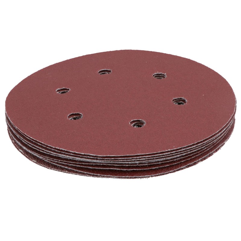 Hook/Loop Sanding Abrasive Discs Orbital DA Palm Sander 50PK 150mm