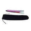 Blind Swan Folding 5-Tier Aluminum, Cap (2 Pieces) (Pink Rubber
