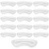 MerrQchang 16Pcs Clear Heel Grips Shoes Too Big Set Heel