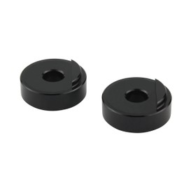 POSH 031176-71-10 Motorcycle Supplies Bar End Repair Parts Yamaha M6 Type Bar End Spacer Black