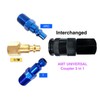 SANFU Hybrid Air Hose 3/8”ID x 50FT, 300PSI Durable, Lightweight,
