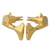 Gold Bass Tuning Pegs Keys Machine Head Tuners Set 2R2L